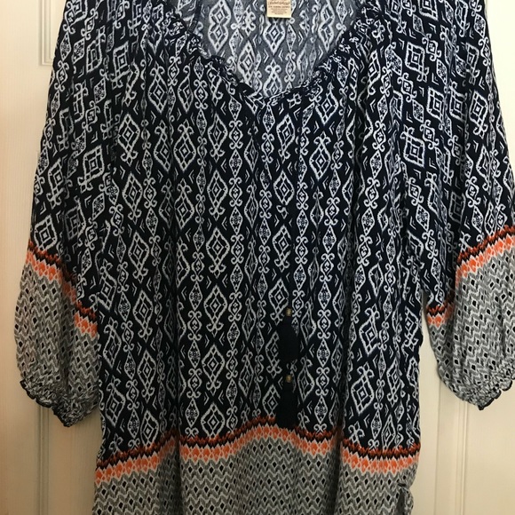 Faded Glory Boho Style Top - Picture 5 of 6